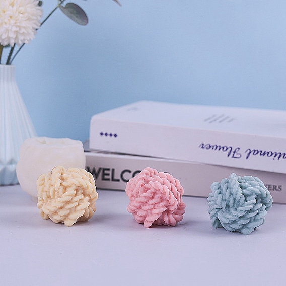 Формы для свечей из пищевого силикона из шерсти своими руками, формы для ароматерапевтических свечей, формы для изготовления ароматических свечей