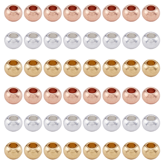 90шт 3 цвета 304 шарики из нержавеющей стали, круглые