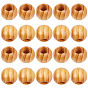 Cuentas de madera de pino, rondo
