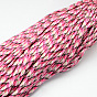 7 Inner Cores Polyester & Spandex Cord Ropes, for Rope Bracelets Making