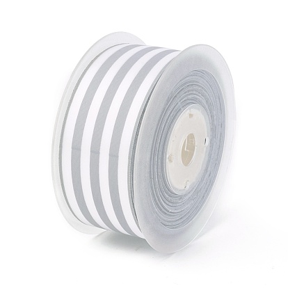 Polyester Satin Ribbon, Striped Pattern
