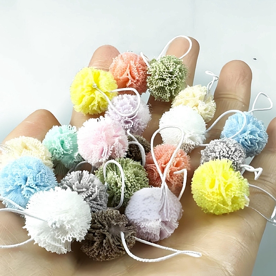 Пластиковый душевой пуф миниатюрные украшения, аксессуары для домашнего кукольного домика с микро-ландшафтом, притворяясь опорными украшениями