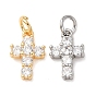 Латунные микро проложить кубического циркония подвески, крест прелести, с целью перехода в кольце, стойки покрытие, долговечный