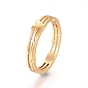 Ionenbeschichtung (IP) 304 Edelstahl-Fingerringe, Chevron-Ring