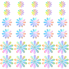 Sunflower Self-Adhesive 3D Paper Wall Stickers, for Bedroom Living Room Home Decoration
