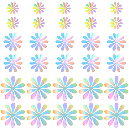 Sunflower Self-Adhesive 3D Paper Wall Stickers, for Bedroom Living Room Home Decoration