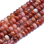 Natural Carnelian Beads Strands, Rondelle