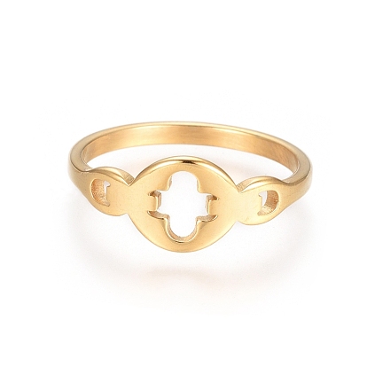 Ion Plating(IP) 304 Stainless Steel Finger Rings