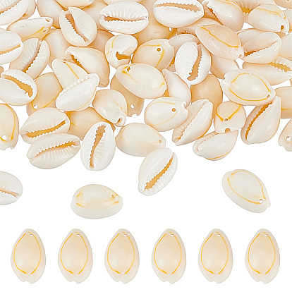 240g подвески из натуральных ракушек каури, овальные подвески из ракушек