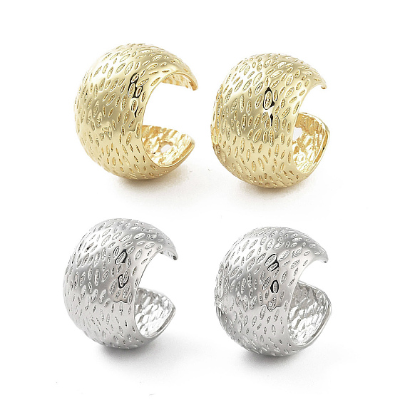 Толстые латунные серьги-каффы, долговечный, без кадмия и без свинца