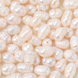 100шт. натуральные пресноводные жемчужные бусины, рис