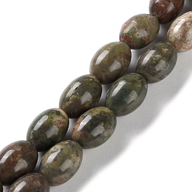 Natural Multi-Color Agate Beads Strands, Rice