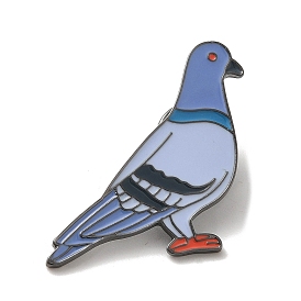 Enamel Pins, Alloy Brooches for Backpack Clothes, Pigeon