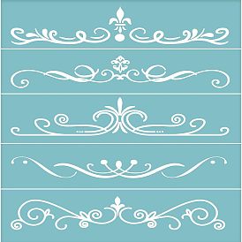 Самоклеящийся трафарет для шелкографии, для росписи по дереву, ткань футболки украшения diy, цветок