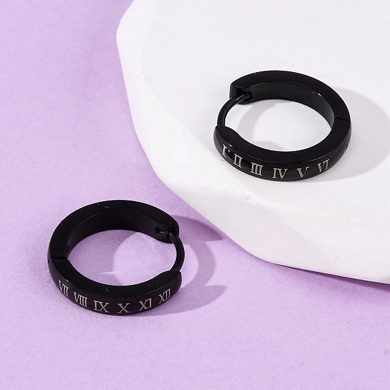 Серьги из 304 нержавеющей стали, с 316 нержавеющей стали, ионное покрытие (ip)