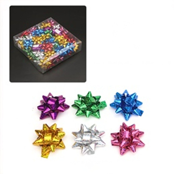 Party Decorations, Rainbow Plastic Applique, Flower