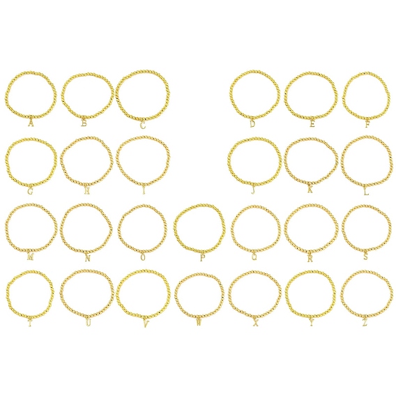 Латунные подвески браслеты, реальный 18 k позолоченный