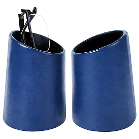 Brillenhalter aus PU-Leder, Säulenetuis für Brillen, Schmuck, Verzierungen