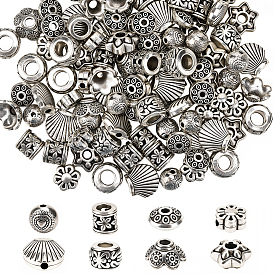 160 шт. 8 стили для самостоятельного изготовления украшений наборы для поиска, включая шарики из сплава и колпачки для бусин