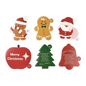 Christmas Theme Paper Self-Adhesive Stickers, for Presents Decoration