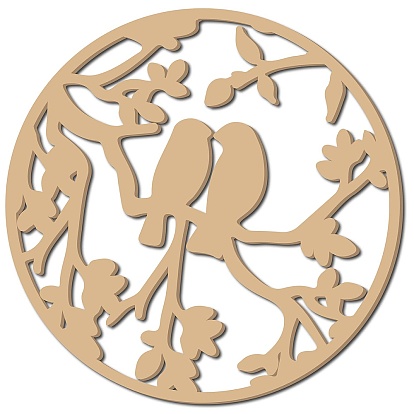 Лазерная резка незавершенной отделки стен из липы, для детей рисование ремесел, украшение дома