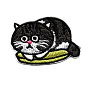 Computerized Embroidery Cloth Iron on/Sew on Patches, Costume Accessories, Appliques, Cat