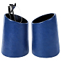 PU Leather Eyeglasses Display Holder, Column Cases for Eyeglasses, Jewelry, Ornaments
