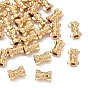 SHEGRACE Brass Beads, Cadmium Free & Nickel Free & Lead Free, Column