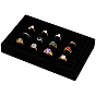Velvet Ring Organizer Display Trays, Rectangle