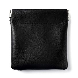 PU Leather Wallet, Change Purse, Small Storage Bag for Earphone, Coin, Jewelry, with Magnetic Closure