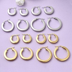 Серьги из 201 нержавеющей стали, с 304 штифтов из нержавеющей стали, вакуумное покрытие pvd