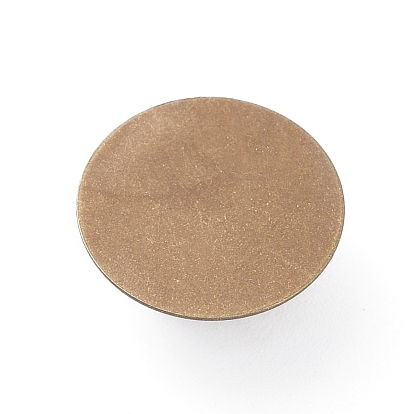 Латунные резинки для волос, с застежкой железа, клей на плоской площадке, кабошон настройки