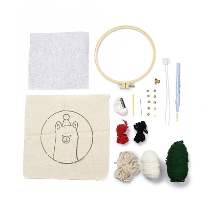 Pearl Punch Needle Starter Kit/ Punch Embroidery Kit/ Punch Needle