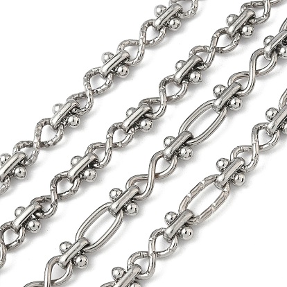 304 нержавеющая сталь 8-образные звенья цепи, с катушкой, несварные