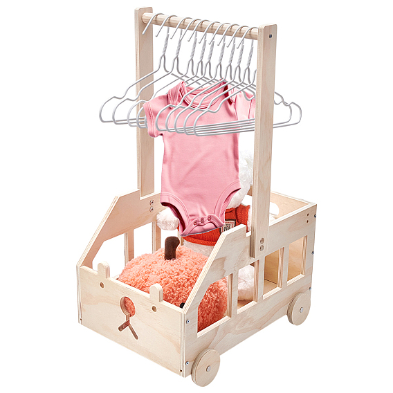 Деревянные ящики для детского душа в форме машин, подарочные корзины для хранения детских вещей с ручками, с 10шт. пластиковая детская вешалка