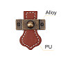 PU Leather Drawer Handles, Door Pull Handles, Cabinet Pull Strap, with Screws