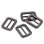 ABS Plastic Tri-Glide Adjuster Buckles, Rectangle