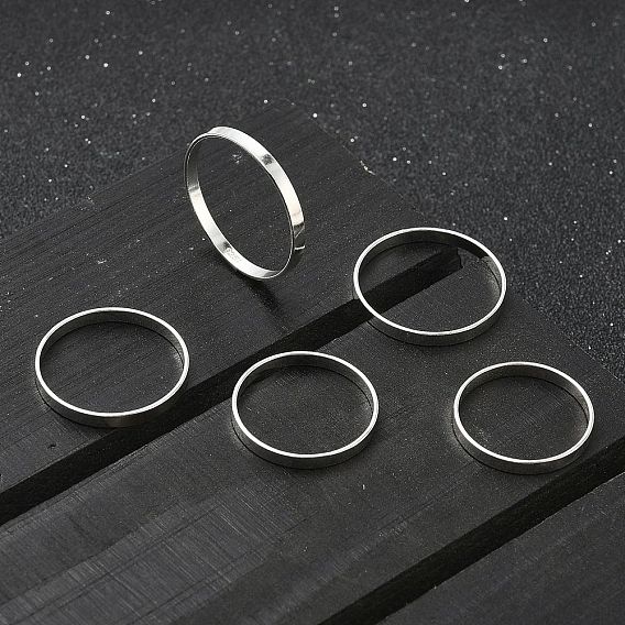 925 кольца из стерлингового серебра для женщин, простые кольца