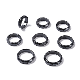 Магнитный синтетический гематитовый перстень для мужчин и женщин