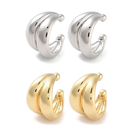 Латунная серьга манжеты, c-образный