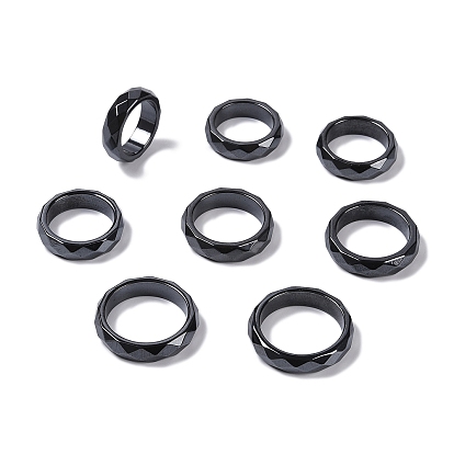 Магнитный синтетический гематитовый перстень для мужчин и женщин