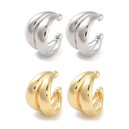 Латунная серьга манжеты, c-образный