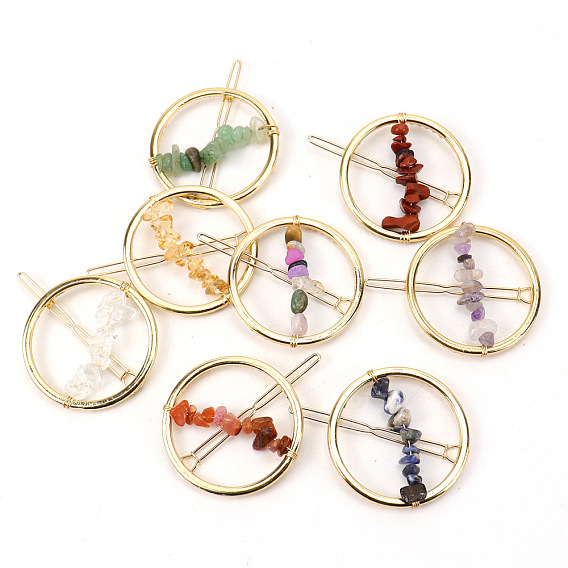 Заколки для волос из сплава, С камнями, аксессуары для волос для женщин и девочек