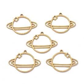 Brass Pendants, DIY Accessories, for Bracelets, Earrings, Necklaces, Planet