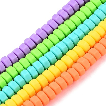 Бусины из полимерной глины ручной работы, шестиугольник