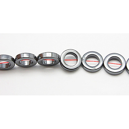 Немагнитные синтетический гематит бисер пряди, пончик