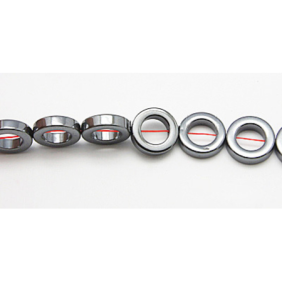 Немагнитные синтетический гематит бисер пряди, пончик