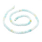 Natural Amazonite Beads Strands, Faceted, Rondelle