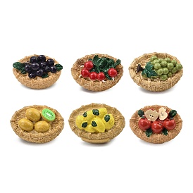 Opaque Resin Imitation Fruit Decoden Cabochons, for Jewelry Making