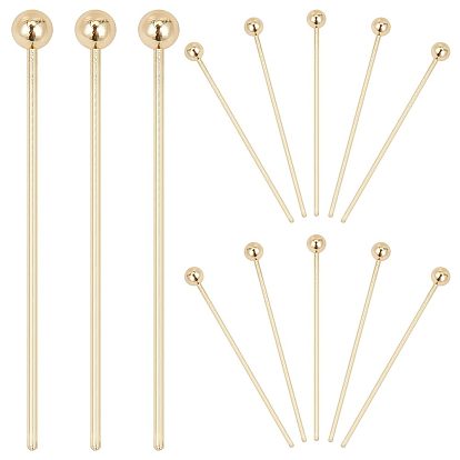 300 шт. Латунные штифты с шаровой головкой